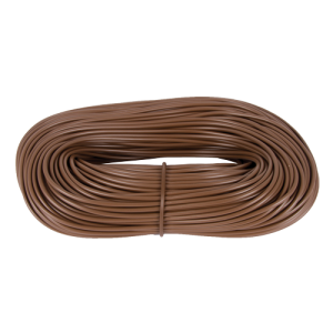 3 mm PVC Brown Live Sleeving (100m Hank) - Centaur