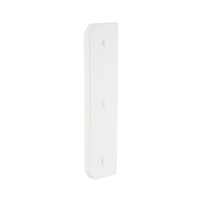 Chamfered Dado Trunking End Cap White for ACD 5 (Pack of 2)