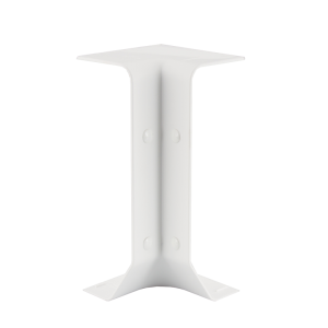 Skirting Trunking Internal Angle White for BSKT 3