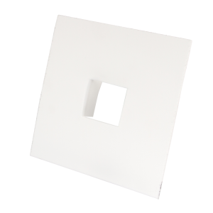 50 mm x 50 mm Flange Coupler White