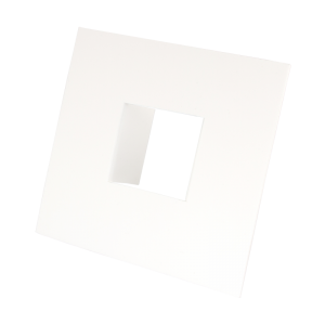 75 mm x 75 mm Flange Coupler White