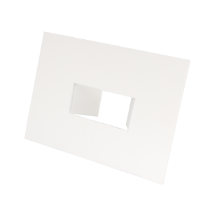 100 mm x 50 mm Flange Coupler White