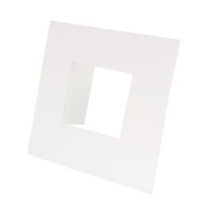 100 mm x 100 mm Flange Coupler White