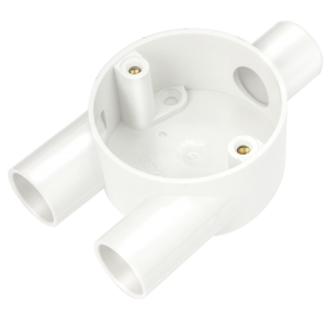 20 mm PVCu Conduit Y Box White