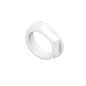 20 mm PVCu Locknut White