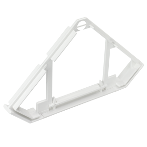 Bench Trunking Coupler White (Pack of 2)