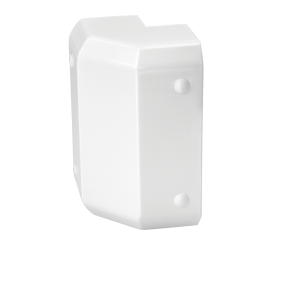 Chamfered Trunking External Angle White for ACD 4