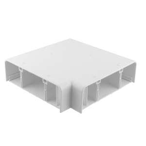 Square Dado Trunking Flat Angle White for ASD 1