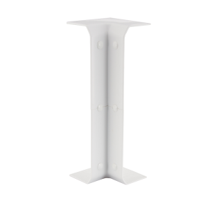 Chamfered Dado Trunking Internal Angle White for ACD 5