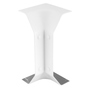Chamfered Dado Trunking Internal Angle White for BCD 2