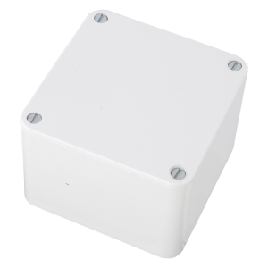 75 mm x 75 mm x 50 mm Adaptable Box White