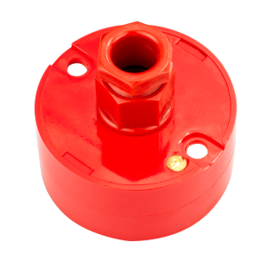 20 mm PVCu Conduit Back Outlet Box Red with Gland