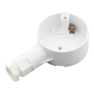 20 mm PVCu Conduit Terminal Box White with Gland