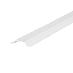 25 mm PVCu Channel Capping White (2m Length)