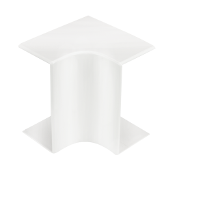 100 mm x 50 mm Campus Trunking Moulded Clip On Internal Angle White