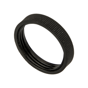 25 mm Screwed Lockring Black