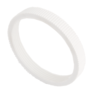 50 mm Screwed Lockring White