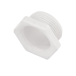 25 mm Screwed Male Bush White - Image 1