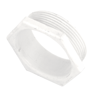 38 mm Screwed Male Bush White