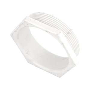 50 mm Screwed Male Bush White