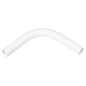 20 mm PVCu Conduit Slip Bend White