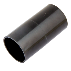 32 mm PVCu Conduit Straight Coupler Black