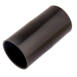 50 mm PVCu Conduit Straight Coupler Black