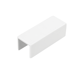 16 mm x 16 mm Mini Trunking Coupler White