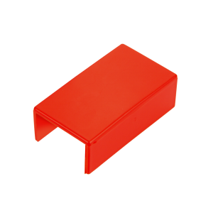 25 mm x 16 mm Mini Trunking Coupler Red - Image 1