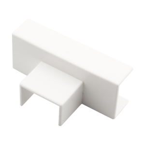 25 mm x 16 mm Mini Trunking Ceiling Tee White