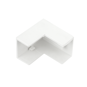25 mm x 16 mm Mini Trunking External Bend White