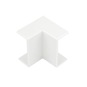 38 mm x 16 mm Mini Trunking Internal Bend White