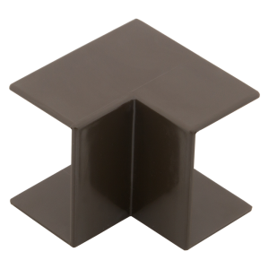 38 mm x 25 mm Mini Trunking Internal Bend Brown