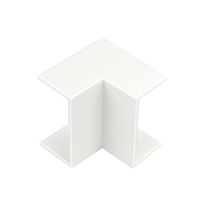 50 mm x 25 mm Mini Trunking Internal Bend White