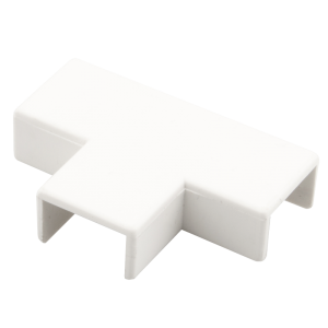 10 mm x 16 mm Mini Trunking Equal Tee White