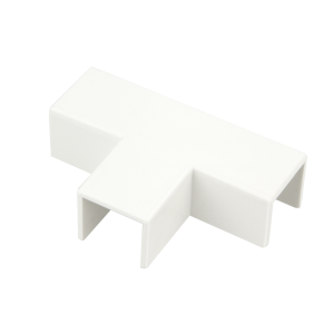 16 mm x 16 mm Mini Trunking Equal Tee White