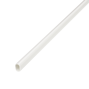16 mm PVCu Oval Conduit White (3m Length)
