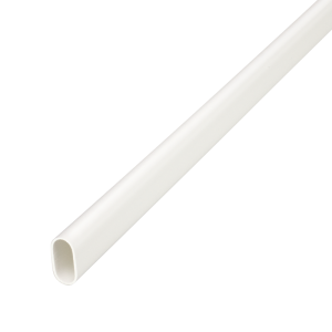 20 mm PVCu Oval Conduit White (3m Length)