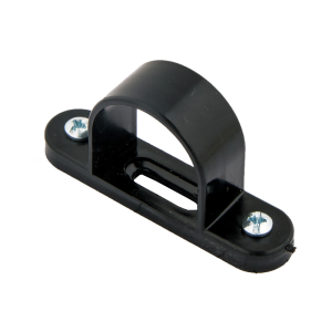 32 mm PVCu Conduit Spacer Bar Saddle Black