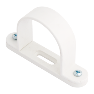 50 mm PVCu Conduit Spacer Bar Saddle White