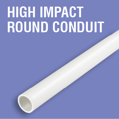 Centaur 20mm PVC Round Conduit Heavy Gauge White (3m Length) (HG 20W)