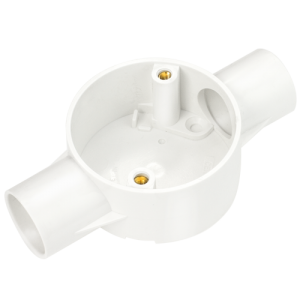 25 mm PVCu Conduit Through Box White