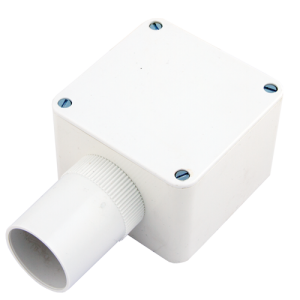 32 mm PVCu Conduit Terminal Box White