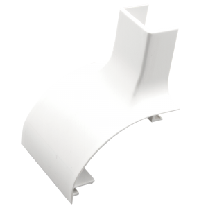 16mm x 25mm Mini Trunking Entry White for ACD 3 (Pack of 2)