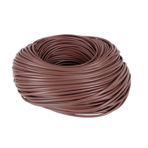 4 mm PVC Brown Live Sleeving (100m Hank)