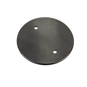 Overlapping Conduit Box Lid Black