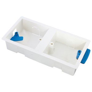Dual 1+1 Gang FasterFix Dry Lining Box 35 mm