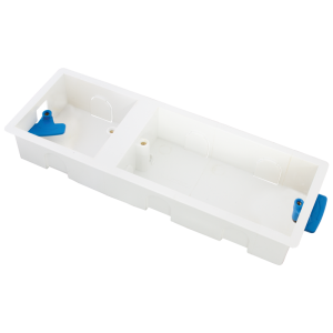 Dual 1+2 Gang FasterFix Dry Lining Box 35 mm
