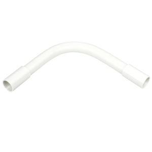 20 mm PVCu Heavy Gauge Normal Bend White - Image 1