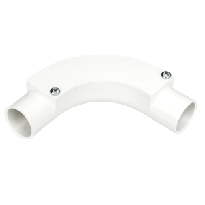 25 mm PVCu Conduit Inspection Bend White - Image 1